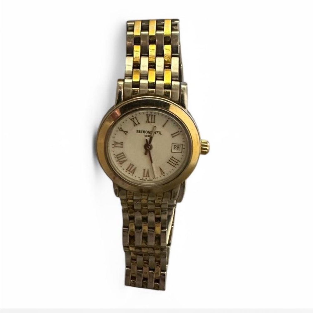 Raymond Weil Gold and Silver Two-Tone Watch